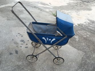 Vintage baby doll carriage
