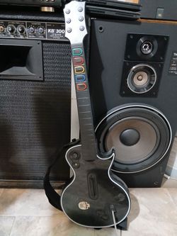 "Guitar hero".guitar and strap