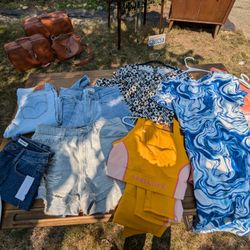 Women's Medium Clothes Lot (Fabletics,Levi's,Etc)