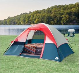 Ozark Trail 5-Person Family Dome Tent, 9 x 8 ft