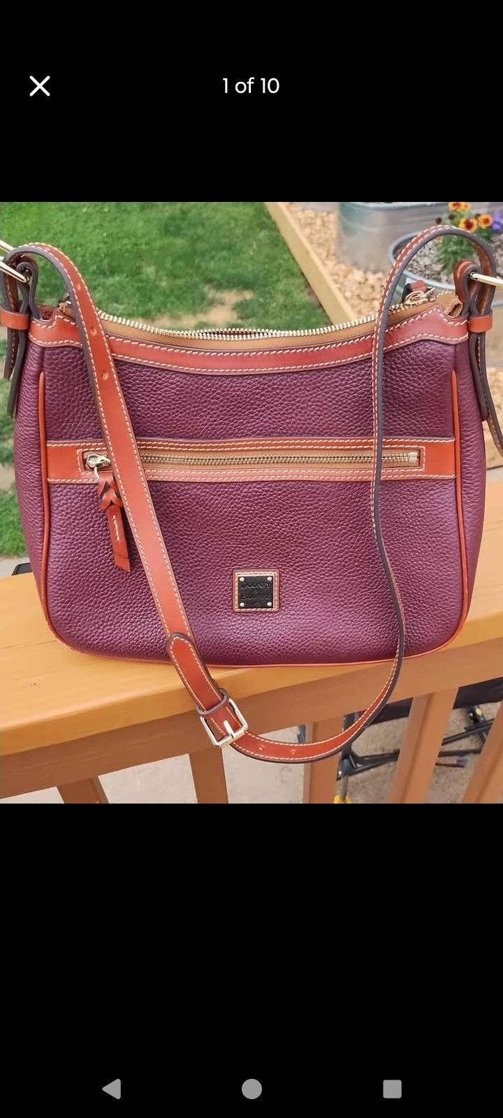 Dooney & Bourke genuine Italian leather purse