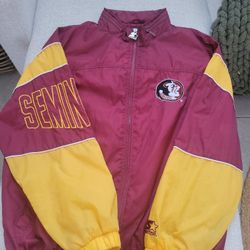 1990s FSU Seminoles Starter Jacket Size XL