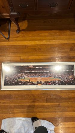 Boston Celtics poster framed