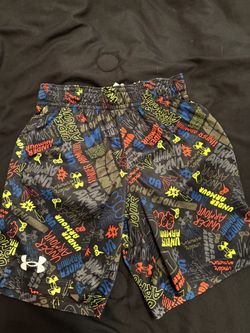Under Armour All-Over Print Athletic Shorts