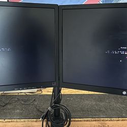 23” LG Dual Monitor Complete Setup