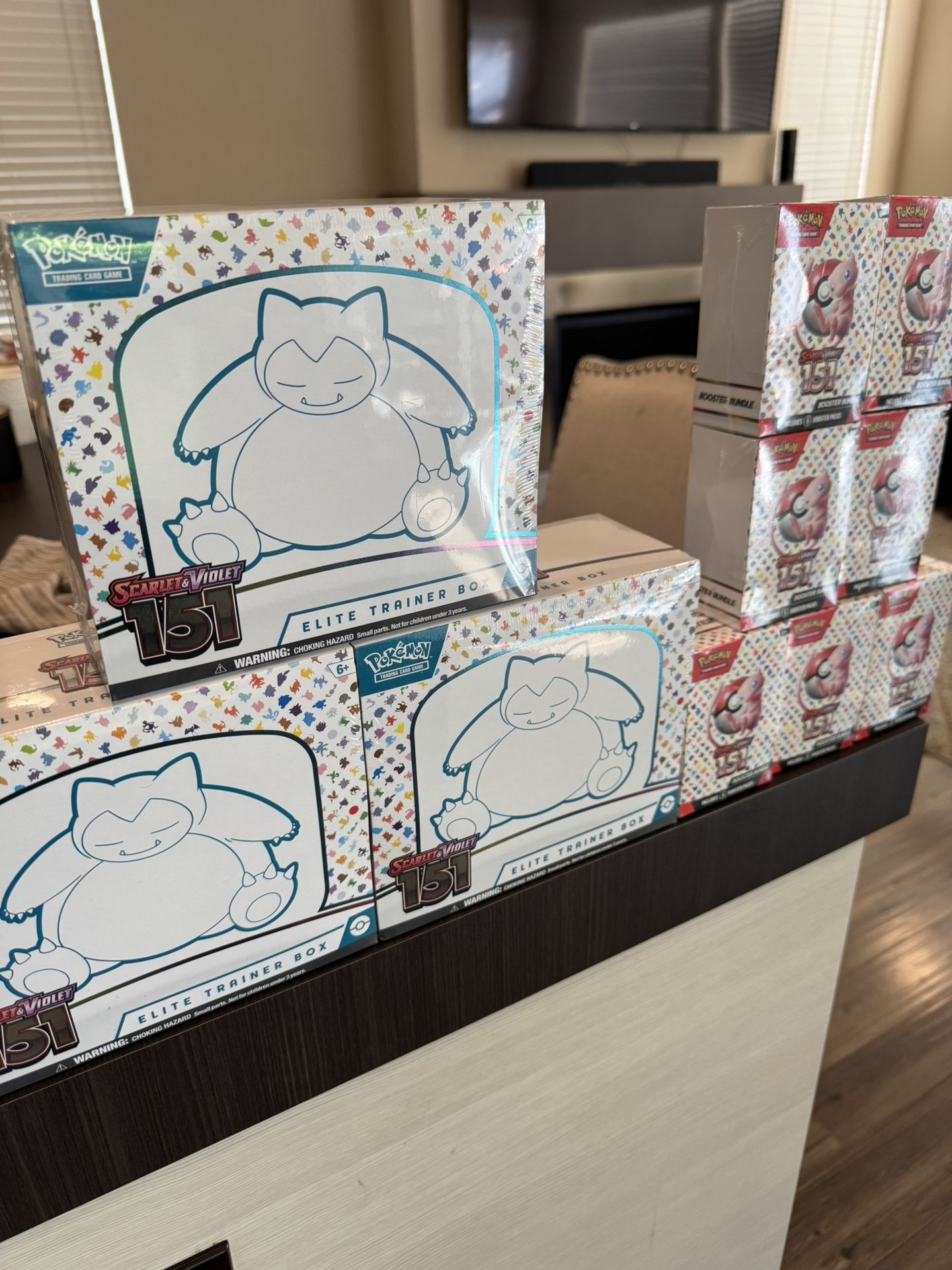 Pokemon 151 ETBs And Booster Bundles