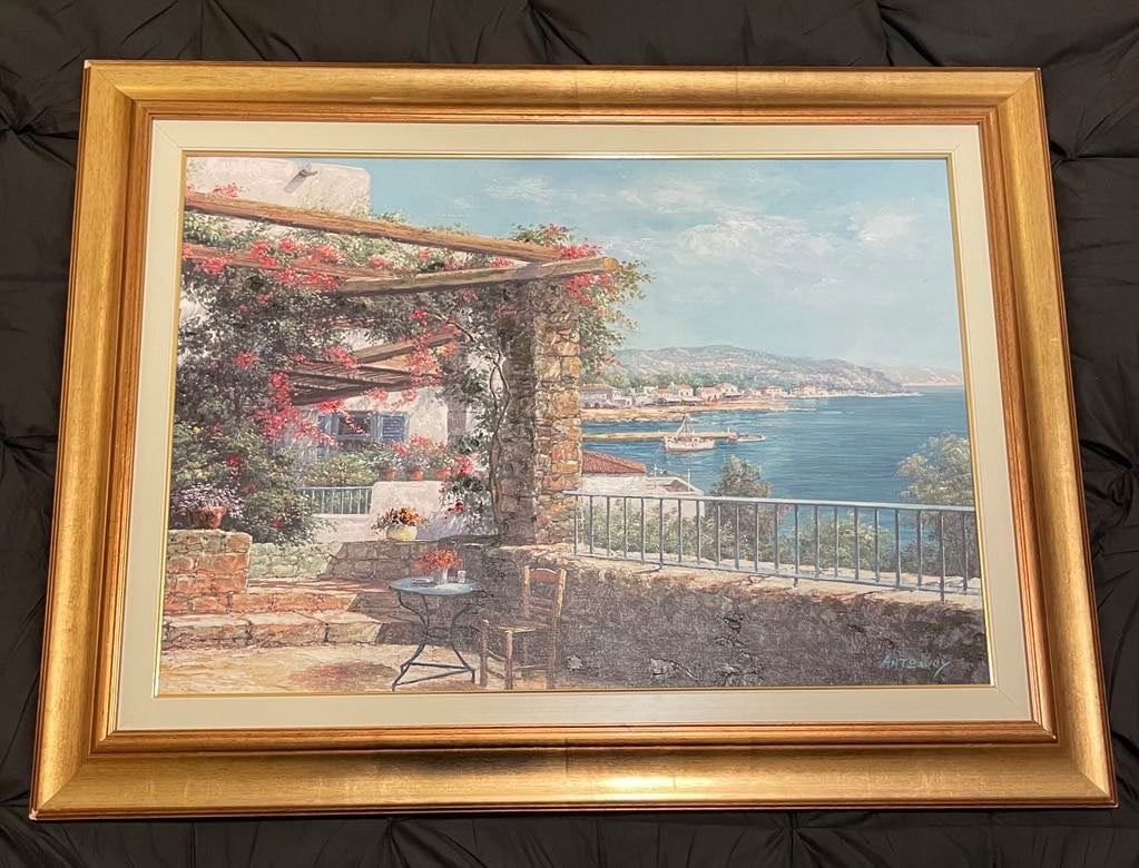 Sea Side Oil Painting