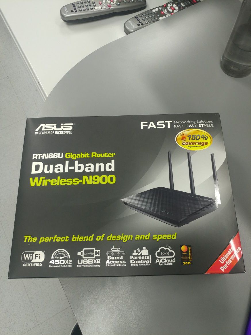 ASUS Dual Band Gigabit router
