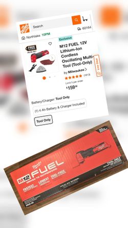 Milwaukee M12 Fuel 12V OscillatingMulti-tool