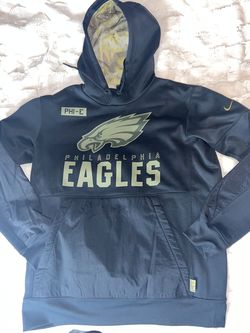 Nike Mens Philadelphia Eagles Hoodie - Black and Gold | M |