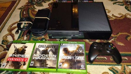 MICROSOFT XBOX ONE 500GB SYSTEM CONSOLE WITH GAMES