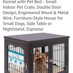 Dog Decorative Kennel/ Crate