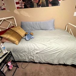 White Twin Bed Frame