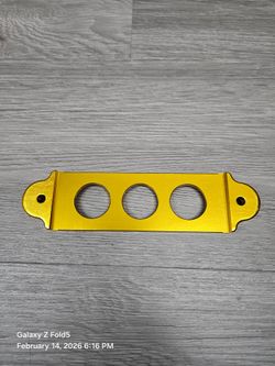 Brand New Password JDM Billet Gold Battery Tie down 1992-2000 Civic & 1994-2001 Integra