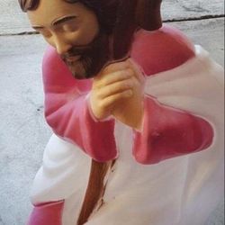 Joseph Christmas Statue 