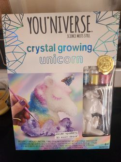 YOU'NIVERSE CRYSTAL GROWING UNICORN KIT