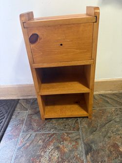 Small Wooden Storage Tower