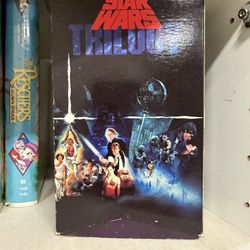 Star Wars Trilogy Vhs Tapes