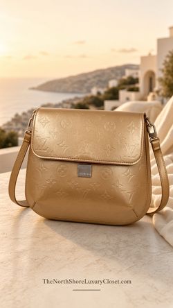 Louis Vuitton Vintage Metallic Shoulder Bag