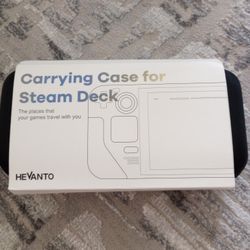Hard Shell Case For Steam Gaming Deck, New