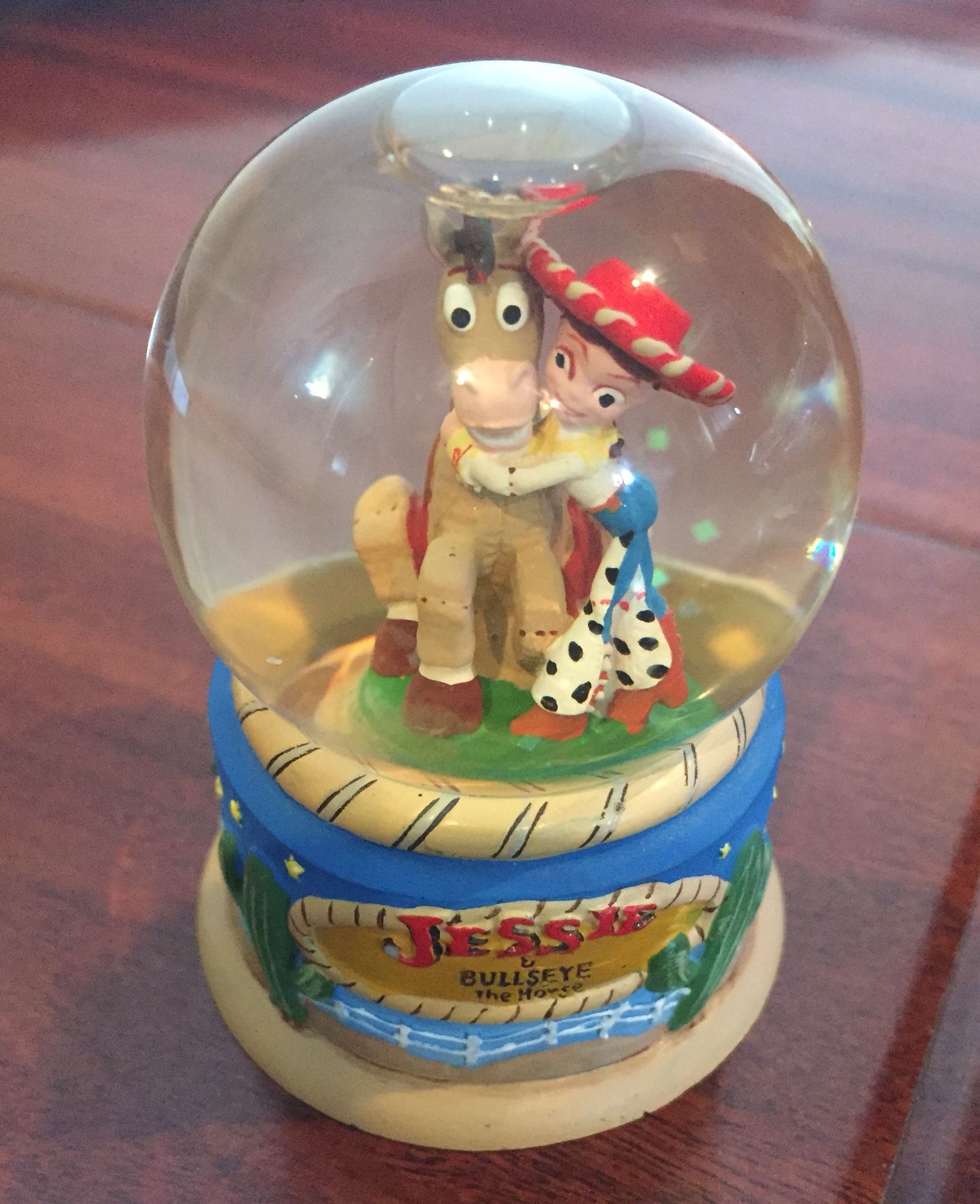 Jessie toy story Disney mini snow glow collectors glass figure