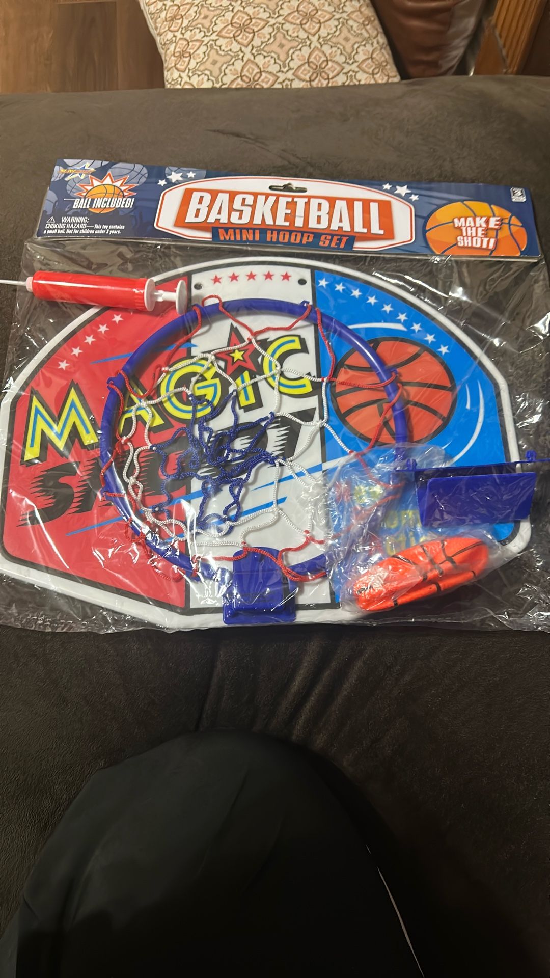 1/3 Mini Basketball Set