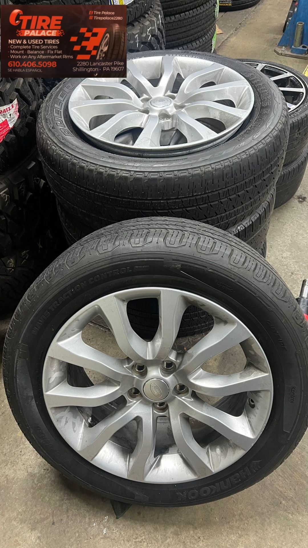 Used Land Rover Rims size #20 set off four $450
