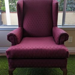 Bassett Wingback Accent Chair