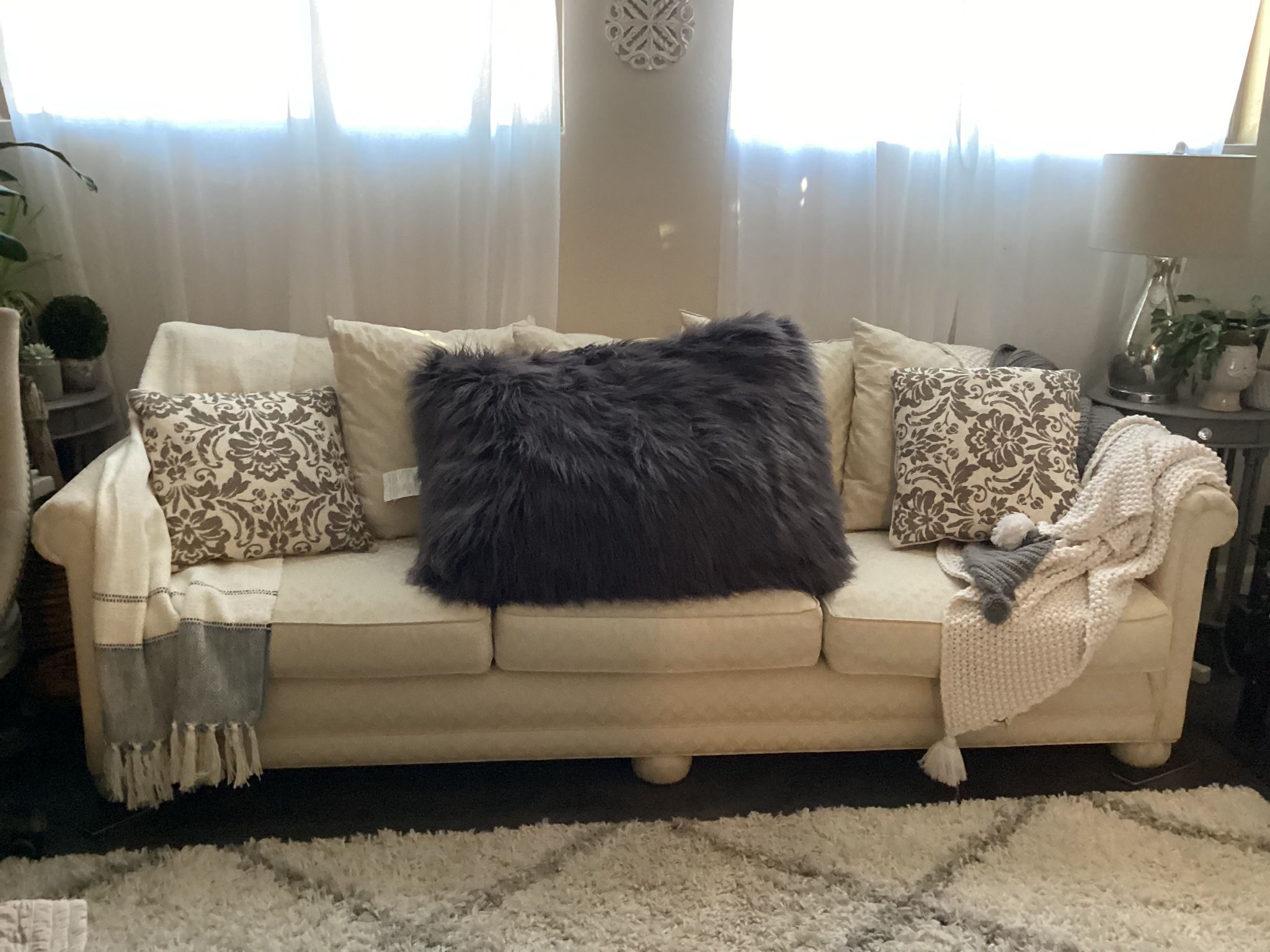 Off White down Couch