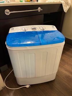 Portable Twin Tub Mini Washing Machine