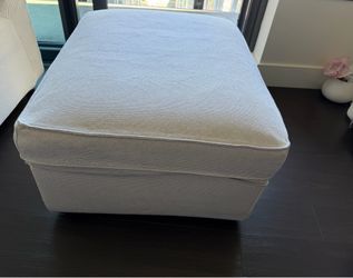 IKEA kivik ottoman with storage