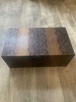 Vintage Snake Skin Box