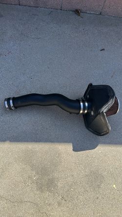 K&N cold air intake with heat shield