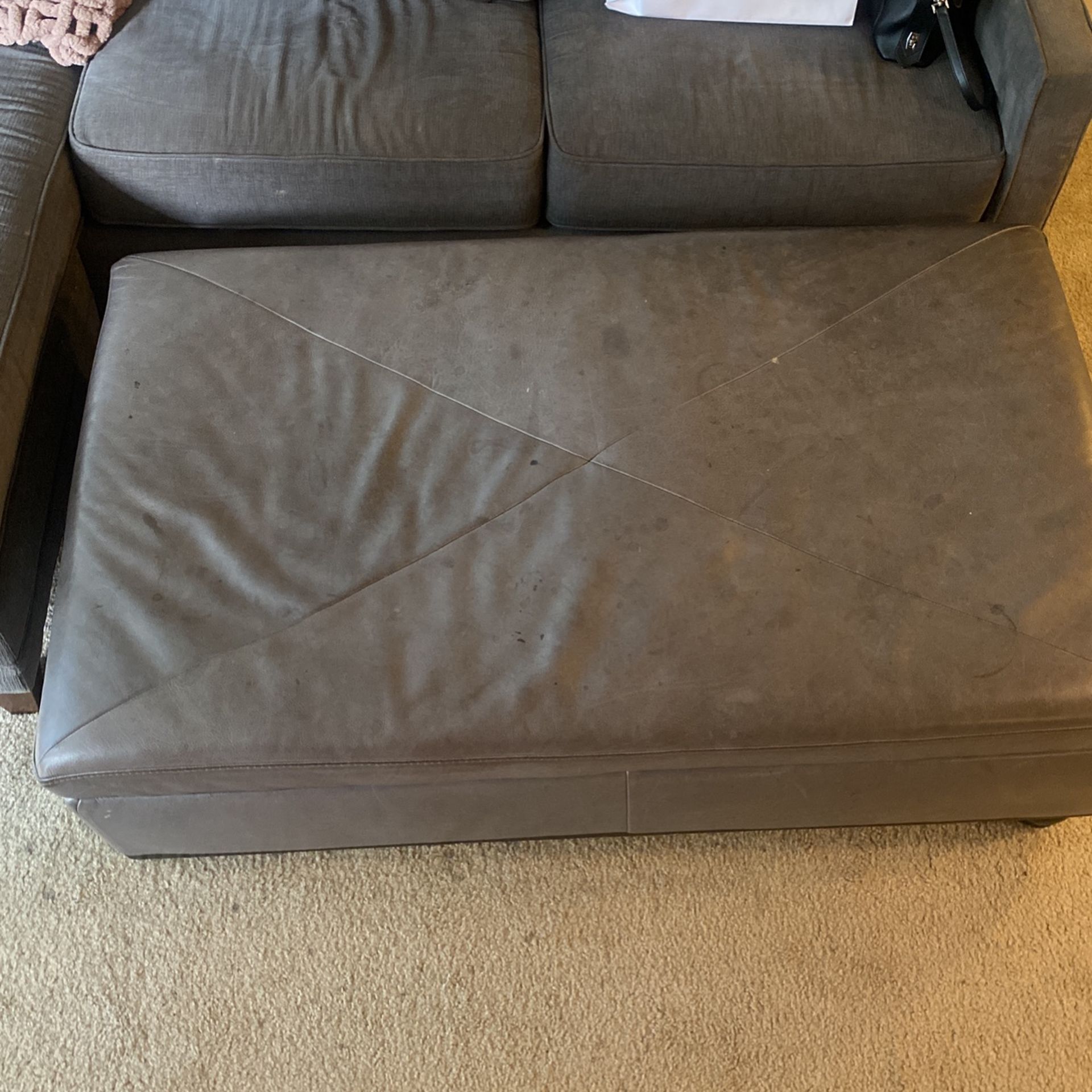 Leather Futon
