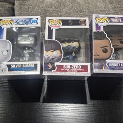 3 FUNKO POP! $20 For All 3 In Perfect Condition 