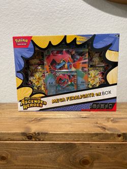 Ascended Heroes Mega Emboar ex Box