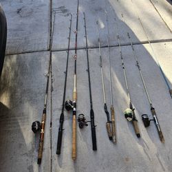 Vintage Fishing Rods And Reels