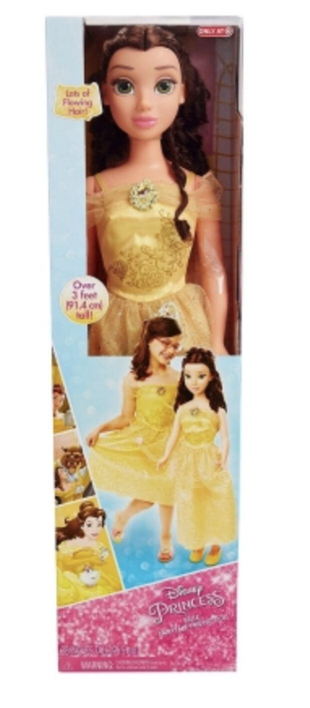 My Size Disney Princess Belle Doll Limited Edition (NEW) (DOLL) (TOY)