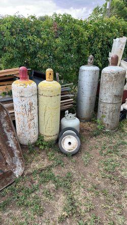 Propane Tanks $50 Each, 5 Available