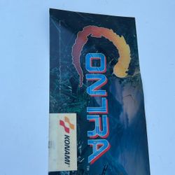 Konami Contra Arcade Marquee