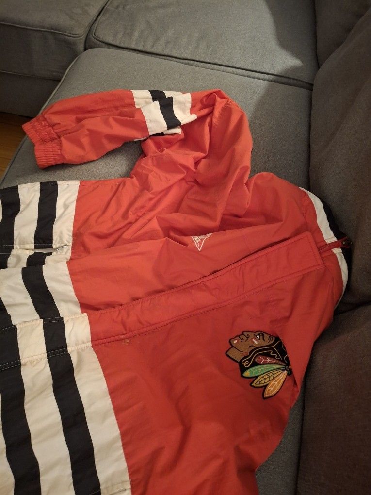 Blackhawks Reto Jacket Just Like New