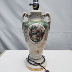 Mid Century Porcelain Lamp