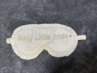 Sexy Little Bride Wedding Eye Mask Blindfold 