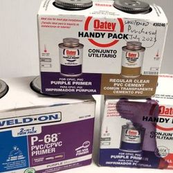 PVC ABS Primer Glue Handy Packs - Oatey -