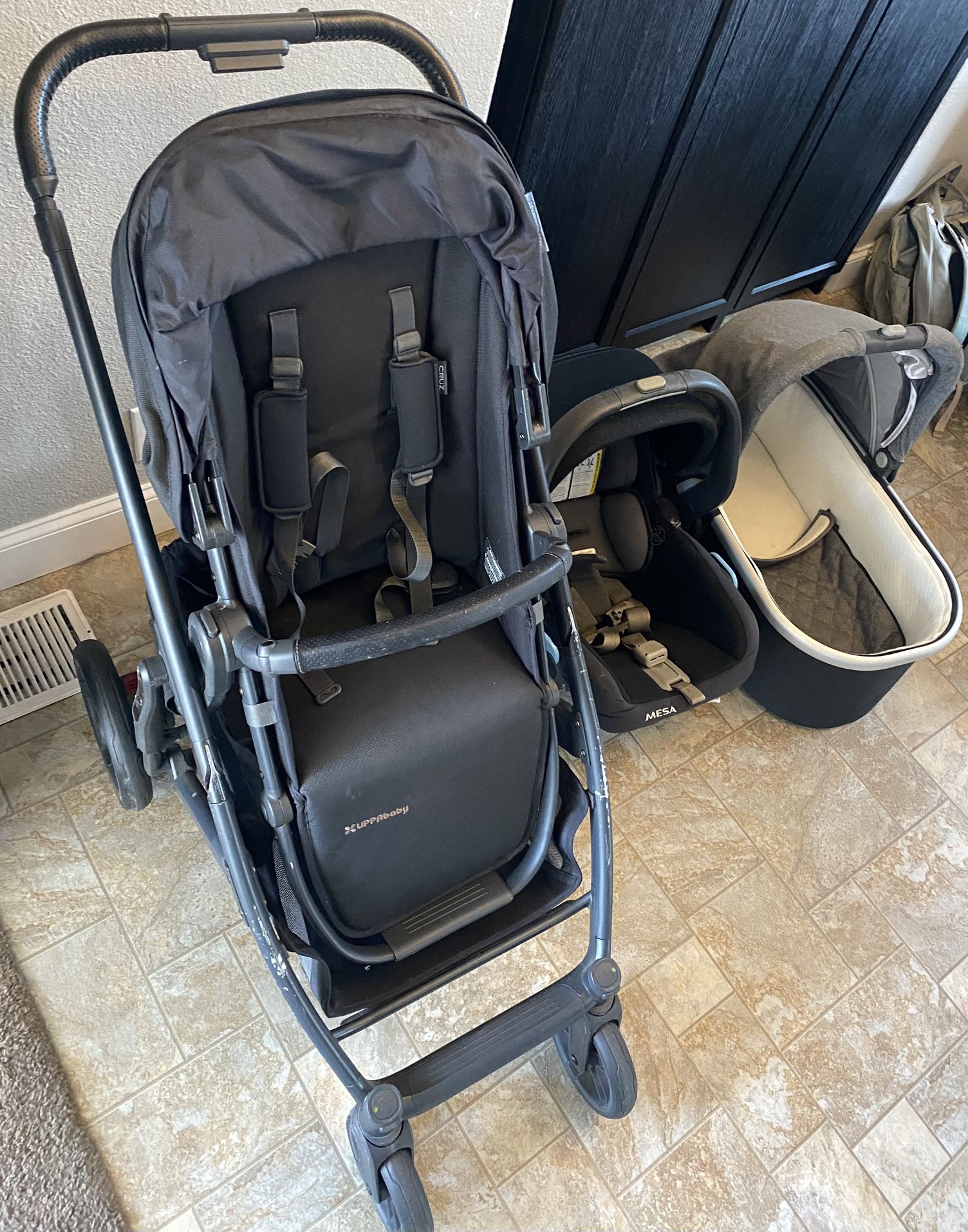 UPPAbaby Stroller, Car Seat, Bassinet