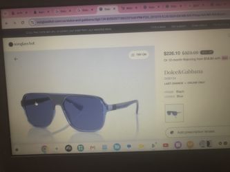 Mens Dolce & Gabbana and women's Gucci Sunglasses