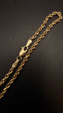 14KT Rope Chain