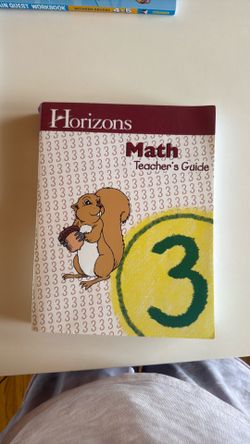 Horizons math teachers guide grade 3