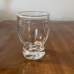 Hpnotiq Clear Rock Bottom Cocktail Glass 4” - Like New