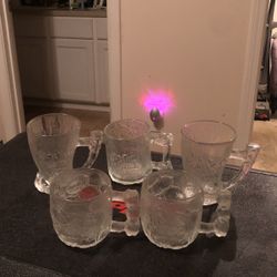 1993 McDonald’s Flintstone glasses